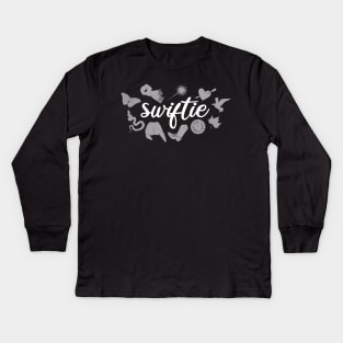 Swiftie Symbols - White Kids Long Sleeve T-Shirt